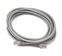 Monoprice 100289 Cable de red Ethernet de cobre desnudo cruzado UTP Cat5e 350MHz de 14 pies, 24 AWG, gris (100289)
