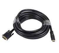Monoprice 102808 - Cable adaptador HDMI a DVI de alta velocidad CL2 de 25 pies, 22 AWG, color negro