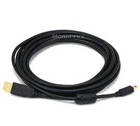 Monoprice 105450 - Cable USB 2.0 (4.5 Metros, 480 Mbit/s), Color Negro