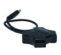 Monoprice 4-Port USB 2.0 Passive Hub (106631),Black