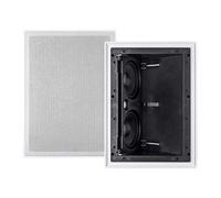 Monoprice - Alpha en Pared Surround Altavoz Dual 5,25 Pulgadas de Fibra de Carbono 2 Vías vari-Angled (Single) - 113687