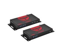 Monoprice Blackbird 4K60 - Extensor de Video con Cable HDMI sobre coaxial, hasta 100 m, HDR10+, Dolby Vision, Paso IR bidireccional, para Cine en casa, Reproductor de DVD/BLU-Ray, decodificador