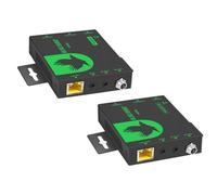 Monoprice Blackbird 4K60 - Extensor HDMI de 70 m a través de un Solo Cable Ethernet CAT6/6a, HDMI 2.0b y HDCP 2.2, latencia Cero, extracción de Audio, 18 Gbps