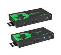 Monoprice Blackbird Advanced HDBaseT 3.0 Extender, 4K60 HDMI 2.0b y HDCP 2.2, hasta 4K2K @60Hz (YUV 4:4:4), Ancho de Banda de Video de 18Gbps - Serie Pro-Sumer