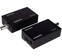 Monoprice Blackbird - Extensor HDMI sobre Cable coaxial de hasta 328 pies (100 Metros), 1080p@60Hz, 6.75Gbps de Ancho de Banda de vídeo, HDCP 1.1, para DVR y DVD