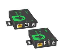 Monoprice Blackbird Pro-Sumer HDMI KVM Extender, 70m, 4K60, HDMI 2.0b, HDCP 2.2, HDR, HDR10, HDR10+, Dolby Vision, HLG, Extracción de Audio, KVM Pass-Through