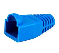 Monoprice Botas de alivio de tensión RJ45, color azul, 50 unidades/paquete para cable de red Ethernet Cat5e Cat6 RJ45