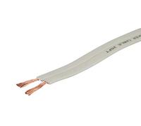 Monoprice - Cable de Altavoz Plano - 30.48M (100 pies) CL2 en Pared, encamisado en Material de PVC, Calibre 16 AWG, Cobre Puro para Cine en casa, Audio para Autos y más - Serie Planate