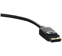 Monoprice Cable DisplayPort 1.2a, 1.5 pies (Paquete de 10) hasta 4K (3840 x 2160p) vídeo 3D, Alta Velocidad de bits 2 (HBR2) - Serie Select