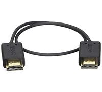 Monoprice Cable HDMI de Alta Velocidad 40AWG - 1 pies - Negro (Paquete de 5) 4K a 60Hz, HDR, 18Gbps, YCbCr 4:4:4 - Serie UltraFlex