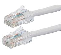 Monoprice Cero para Serie CAT6 UTP 24 AWG ETHERNET Red Cable de conexión, 7" Blanco 7ft FT