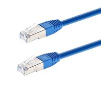 Monoprice Cero para Serie Red 26 AWG STP Red Ethernet Patch Cable, 6 "Azul (111220) Azul 7'
