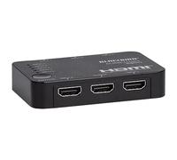 Monoprice Conmutador HDMI 2.0 4K 5x1-4K @60Hz, Dolby Vision, HDR, HDR10, Hybrid Log-Gamma, 18Gbps, HDCP 2.2, HDMI 2.0, Alimentado por USB, con Control Remoto IR - Blackbird Series