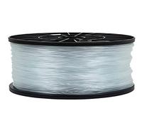 Monoprice Filamento de impresora 3D de, PLA transparente, 1.75 mm, 1 kg, bajo encogimiento (0.3%)