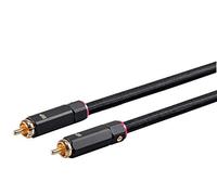 Monoprice Onix Series Cable coaxial Digital de Audio/Video RCA Subwoofer CL2, RG-6/U 75 ohmios 3 pies Negro