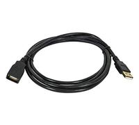 Monoprice USB 2.0 a Macho a A Hembra 28/24AWG Cable Negro 4,57 m (15 pies)