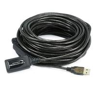 Monoprice USB Type-A Male to Type-A Female 2.0 Extension Cable - Active, 28/24AWG, Repeater, Kinect, and PS3 Move Compat