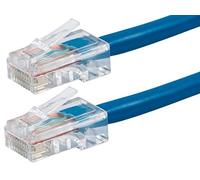 Monoprice zeroboot Serie Cat5e 24 AWG UTP Ethernet Red Cable de conexión Azul 25'