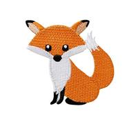 Monoquick Parche Termoadhesivo para Ropa con diseño de zorro, 5,0 x 5,5 cm
