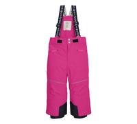 first instinct by killtec Niños Pantalones de esquí/Pantalones funcionales con Tirantes y protección contra la Nieve FISW 48 MNS SKI PNTS, Neon Pink, 110/116, 43392-000