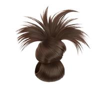 Moños Despeinados Con Pinza Garra,Moño Postizo Con Plumas Y Clip | Ligero Natural Cómodo Para Uso Diario En Mujeres Niñas y Más