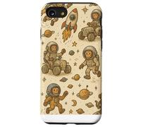 Monos espaciales Lindos Carcasa para iPhone SE (2020) / 7/8