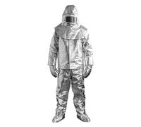 Monos Ignífugos | Ropa Resistente Al Calor Traje Ignífugo Para Bomberos, Trajes De Bomberos A 1000 Grados Traje Resistente A La Radiación Para Materiales Peligrosos, Mono De Soldadura Antiestático