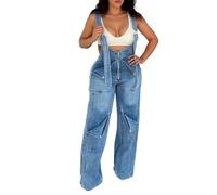 Monos Mujer Peto Vaquero Vaqueros Rotos Mono Marron Rosa Chaqueta Vaquera Chaleco Disfraz Pantalones Militares Jumpsuit Invierno Negro De Trabajo Primavera Denim Elegante Xxl Gris Chaquetas Vaqueras