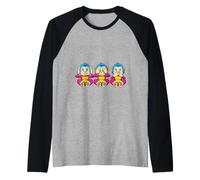 Monos Pansexuales Monos Pansexuales Monos Pansexuales Camiseta Manga Raglan