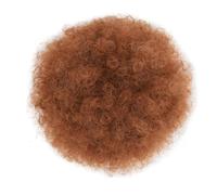 Moños Postizos Extensiones de moño sintético con cola de caballo y cordón afro, corto y rizado Postizo Coletero(HS27)