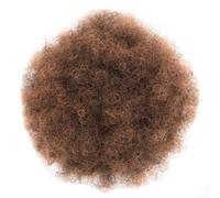 Moños Postizos Extensiones de moño sintético con cola de caballo y cordón afro, corto y rizado Postizo Coletero(1BT30)
