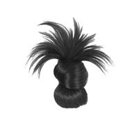 Moños Postizos Para Mujer | Tocado De Moños Con Clip,Extensión De Peluca Cómoda Estilo Updo Despeinado Accesorio De Moda Para Viajes