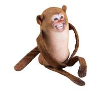 Monos rellenos peluches, monos rellenos para niños - MUCHA DE MONKE MONKE MONKE MUCHA DE LA MUCHA ABIERTA - Propiedades de broma, locos de sueño, decoración de guardería suave y tierno, linda para fav