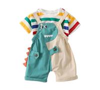 Monos y conjuntos elegantes para niños de 1 a 6 años, aptos para el hogar, ocio y fiestas, lavables, válidos para primavera, verano y otoño # L