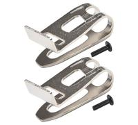MonoSora 2 clips de cinturón con tornillos para taladros inalámbricos Makita LXT CXT para FD06 XFD11 LXPH05 346449 3 DTD152 DTD129 Plata