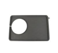 MonoSora Alfombrilla de café de silicona para cafetera Sage 870/880, accesorio antideslizante para barista con bordes elevados para Breville Barista Express, color gris