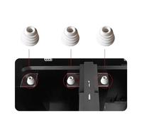 MonoSora Anillo de sellado de tanque de agua para aspiradora Deebot T10 X1 N9+ T20 Series, 1 unidad, color blanco