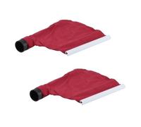 MonoSora Bolsa antipolvo para lijadora de banda Makita 9403 9401, 2 unidades, color rojo y negro