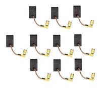 MonoSora CB459 - Cepillos de carbono de repuesto para amoladoras angulares Makita GA4530R, GA4534, GA5030, GA5034, JS1000 y herramientas eléctricas, paquete de 5/10 unidades