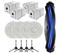 MonoSora Cepillo principal de repuesto para trapeador de tela, bolsas de polvo, cepillo lateral para Ecovacs para DEEBOT N30 para Omni/N30 Pro para Omni Robot Aspirador Juego de accesorios