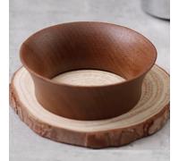 MonoSora Embudo dosificador de café de madera con imanes para portafiltros de 51 mm, 53 mm, 58 mm, para Delonghi E61, color marrón nogal