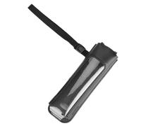 MonoSora Funda protectora para mando a distancia Roku de piel sintética con ajuste cómodo y agarre mejorado, color negro