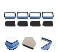 MonoSora Juego de 4 + 4 filtros lavables premotor e higiene de repuesto para aspiradora inalámbrica AEG ASKW1 QX6 QX7 QX8 2