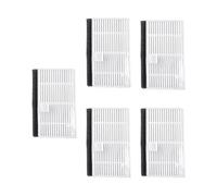 MonoSora Juego de 5 filtros de repuesto para aspiradoras Liectroux G7 AENO RC4S y EVOLUTION AIRO, color blanco y negro