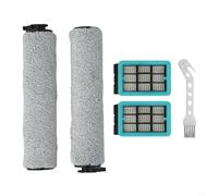 MonoSora Juego de cepillo de rodillo y filtro de repuesto para Bissell para CrossWave HF2 3845 3847, 5 piezas de repuesto