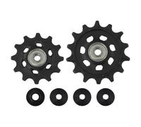 MonoSora Juego de polea de desviador trasero 12T+14T para SRAM para Eagle de 12 velocidades, conjunto de rueda guía de aluminio compatible con XX1