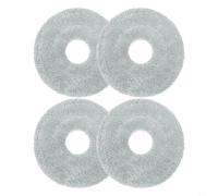 MonoSora Kit de paño de microfibra de repuesto para Cecotec X100 y aspiradora, piezas de repuesto (paquete de 4)