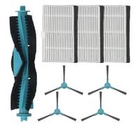 MonoSora Kit de repuesto de cepillo lateral principal y filtro para robot limpiador Honor Choice M1, incluye 1 cepillo principal, 4 cepillos laterales, 3 filtros