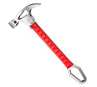 MonoSora Llave de martillo 2 en 1 con palanca y removedor de grapas, barra de palanca ajustable de 8 a 22 mm para clavos y tornillos