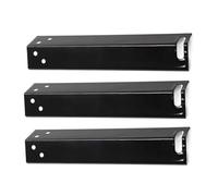 MonoSora Placas calefactoras de acero inoxidable para barbacoa modelo XG10-101-002-02, juego de 3 piezas con distribución uniforme del calor, compatible con paneles de protección de chimenea